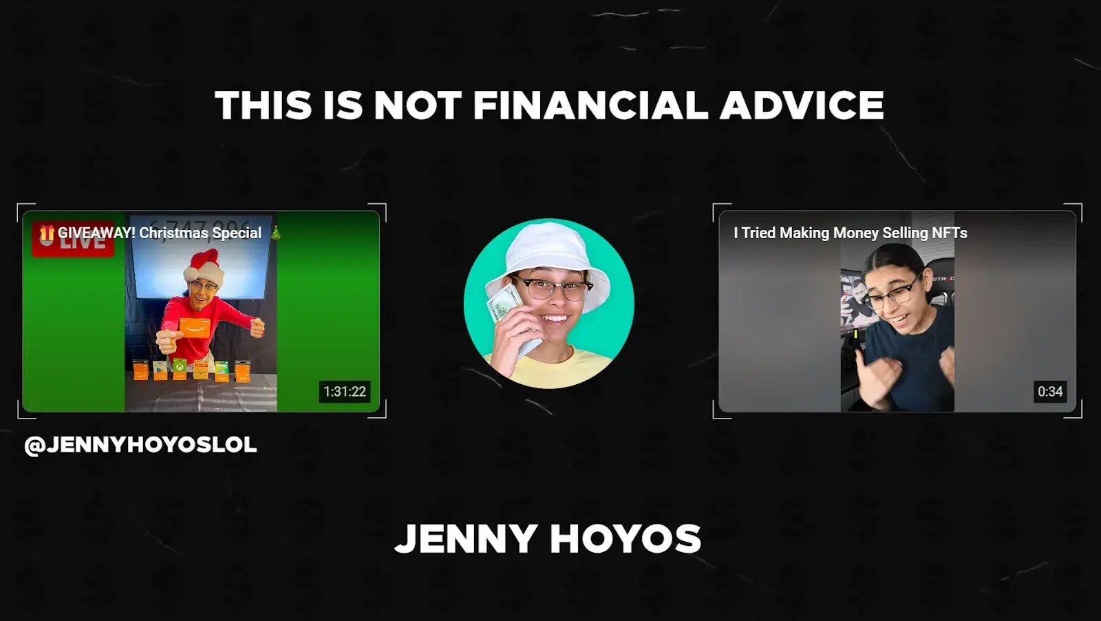 Screenshot of Jenny Hoyos's end screen