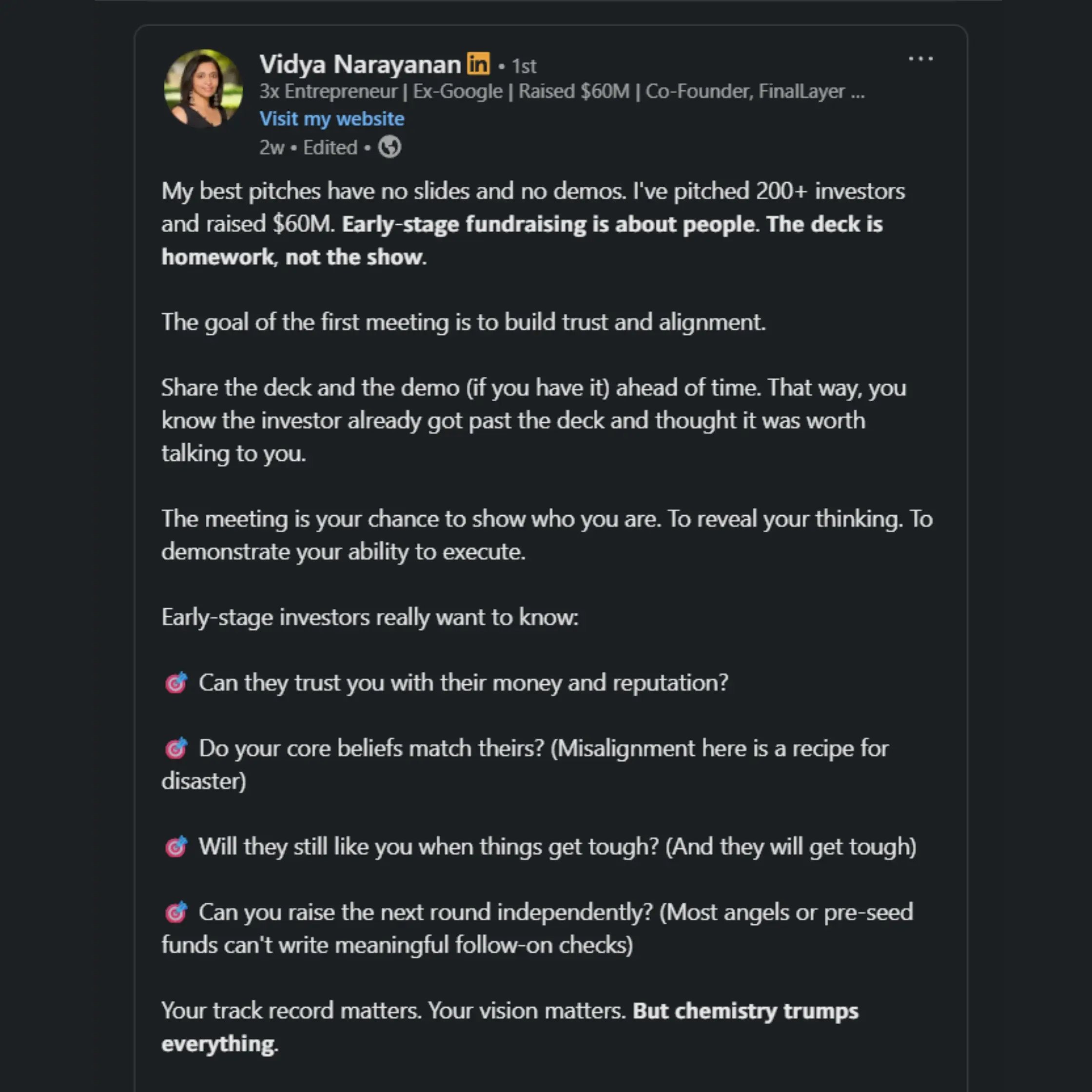 Share Personal Lessons