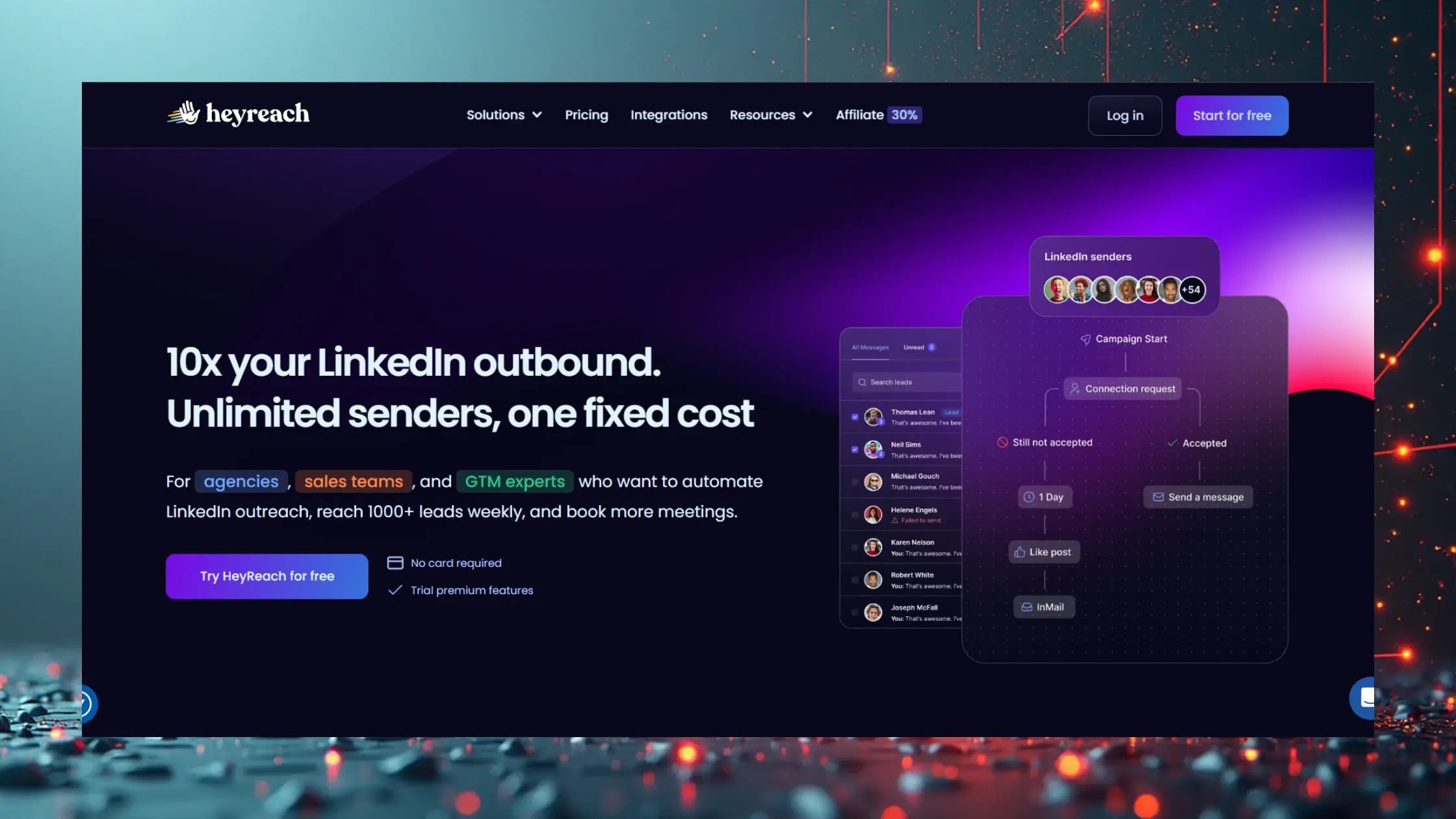 HeyReach - Team-Focused Automation