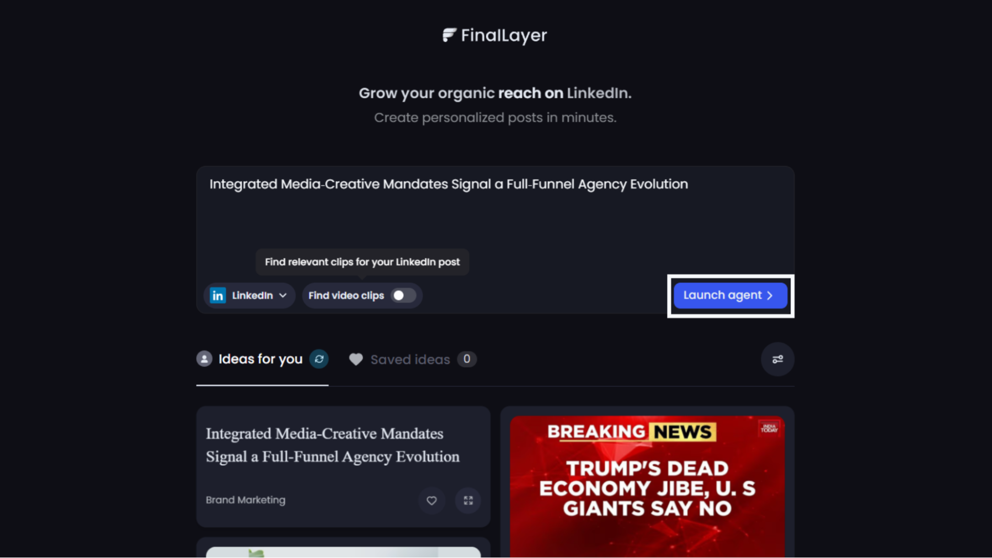 Final Layer Interface