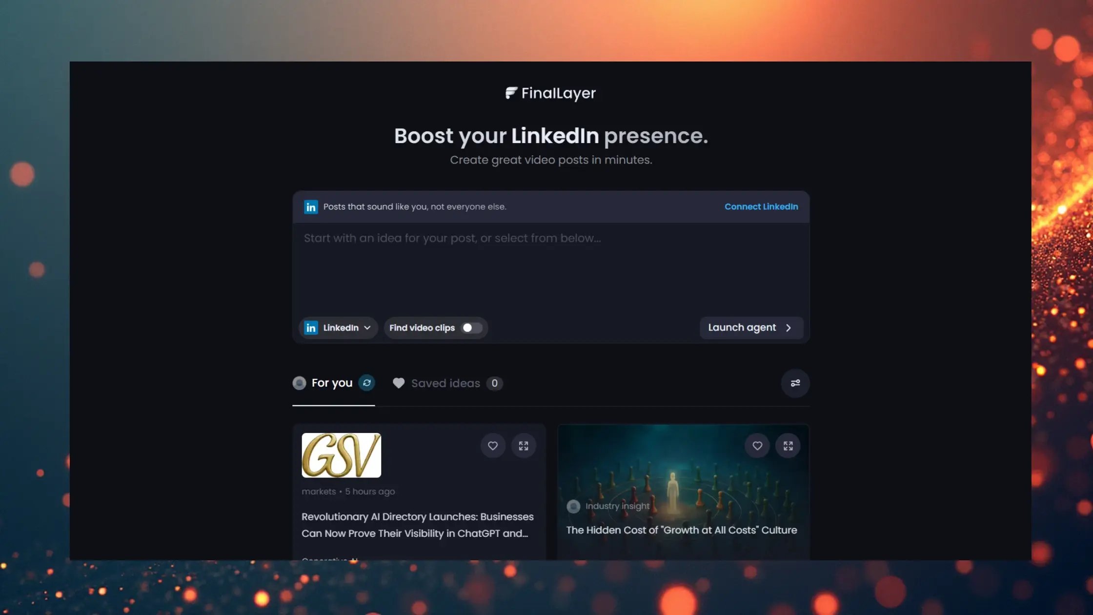 FinalLayer - Personalize Content Creation