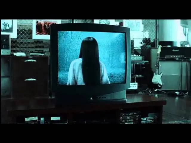 A cinematic screenshot of The Ring