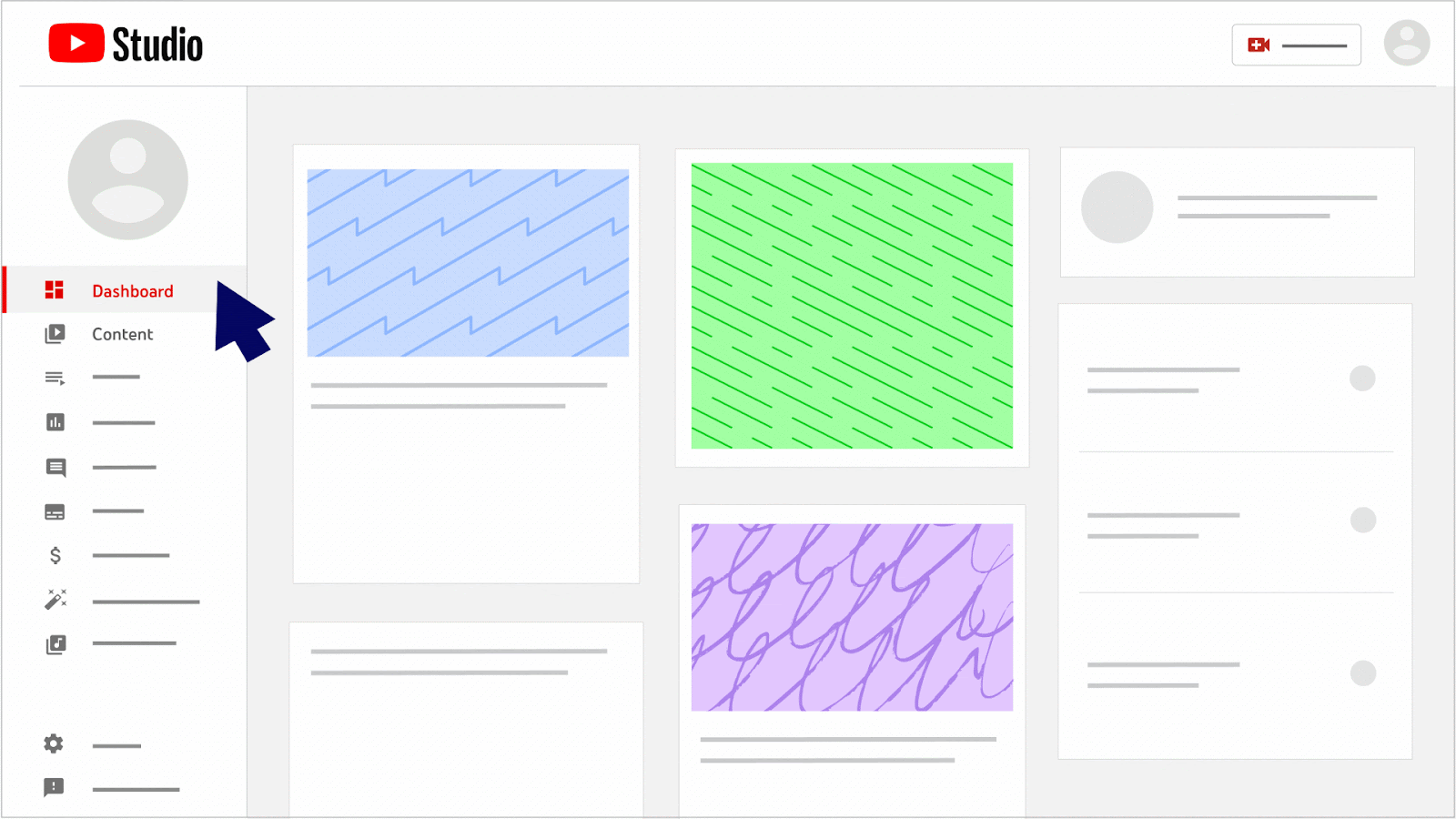 YouTube Analytics dashboard