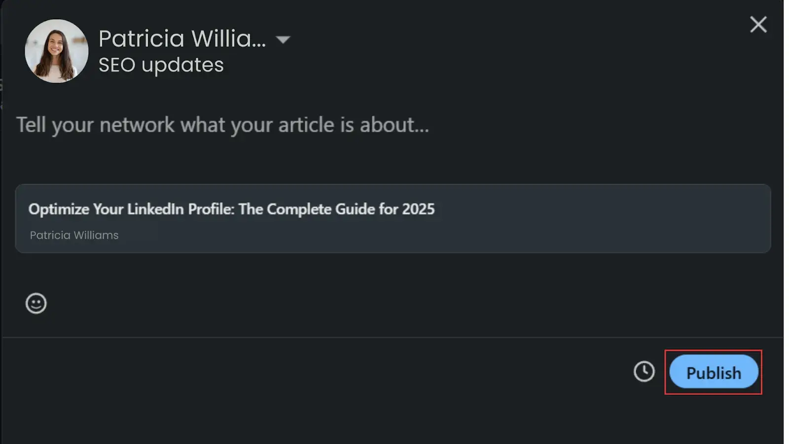 Publish Newsletter