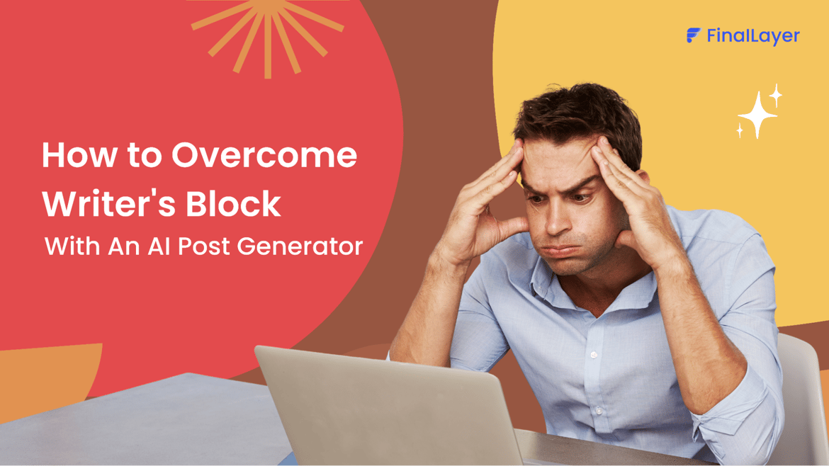 Cover Image of using AI to beat writers block