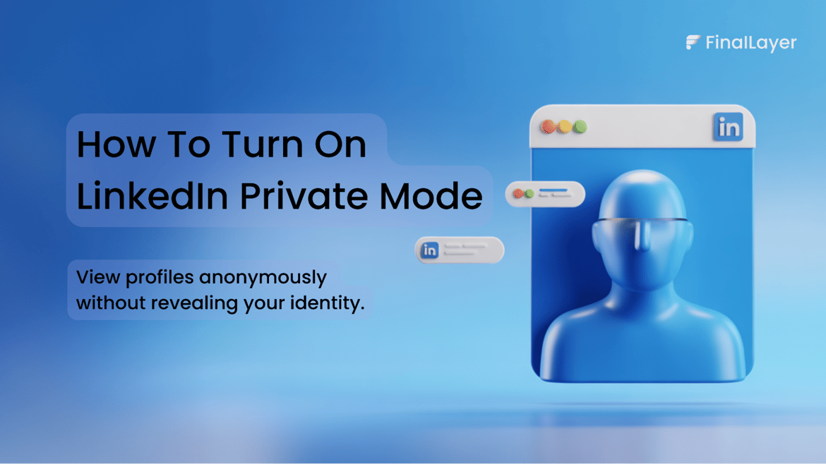 Cover image of How To Turn On LinkedIn Private Mode