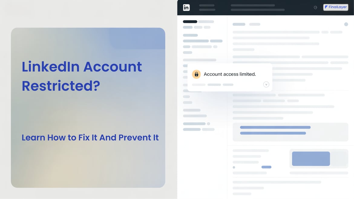 Cover Image of Linkedin Account Restricted fix