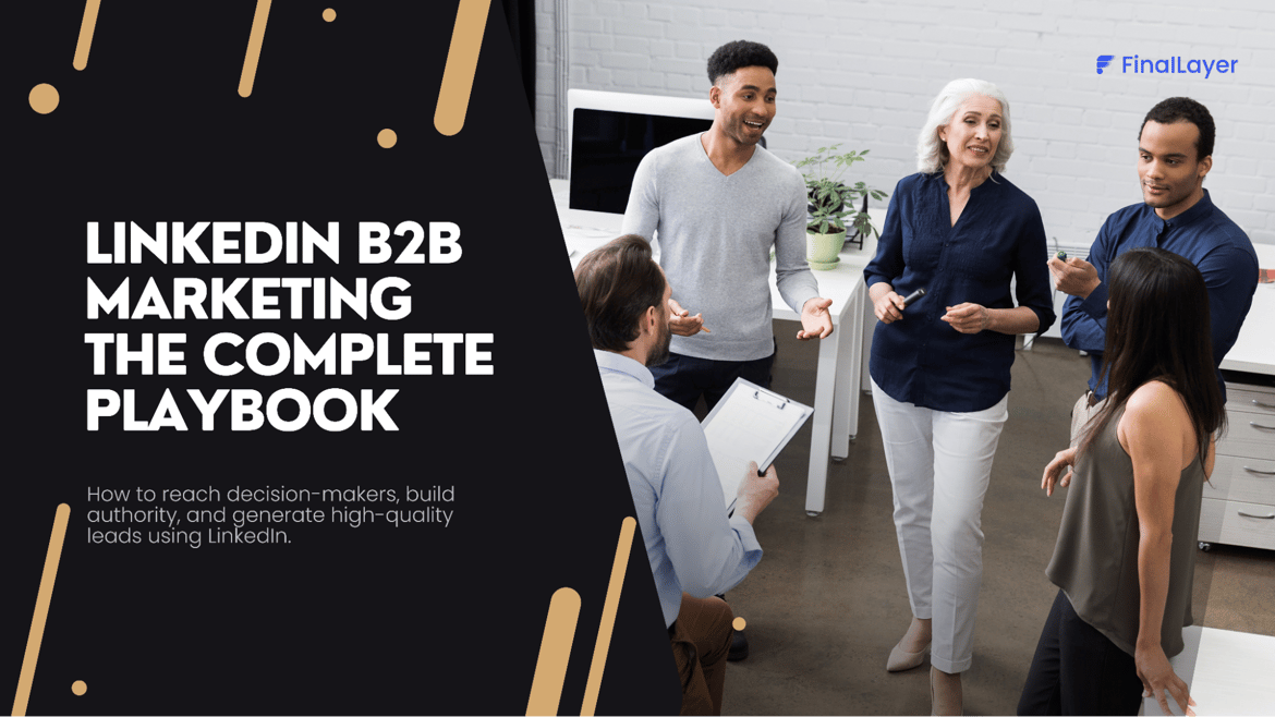 Cover Image of Linkedin B2B Marketing Playbook