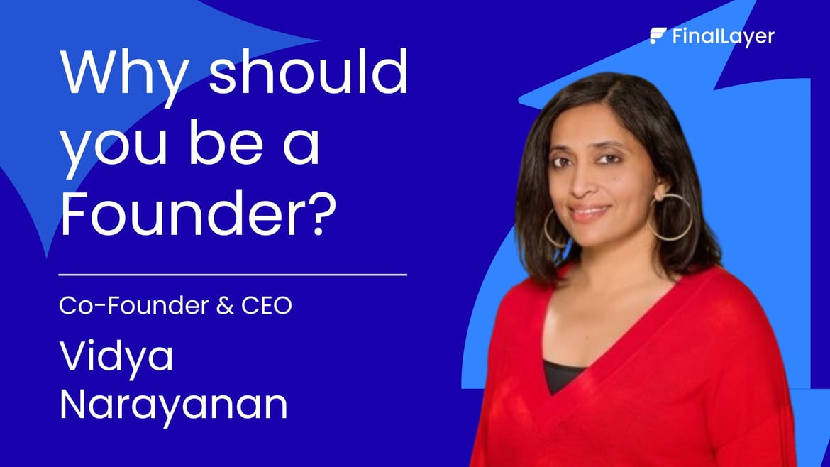 Why should you be a founder?