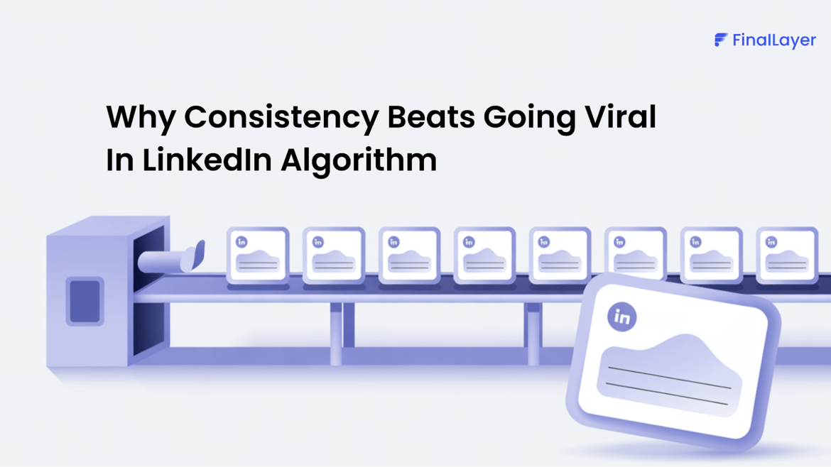 Cover Image of Why Consistency Beats Going Viral