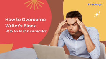 Cover Image of using AI to beat writers block