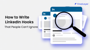 Cover image of How to Write LinkedIn Hooks