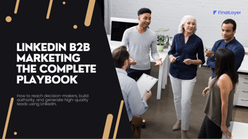 Cover Image of Linkedin B2B Marketing Playbook