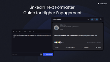 Cover Image of Linkedin Text Formatter Guide
