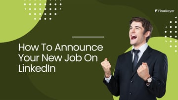 Cover Image of How to Annouce Your New Job 