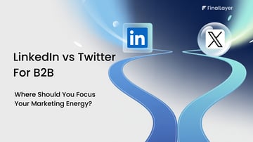 Cover Image of LinkedIn vs Twitter For B2B