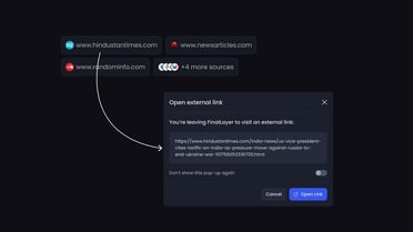 Web Search With FinalLayer