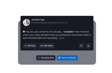 Publish in One Click