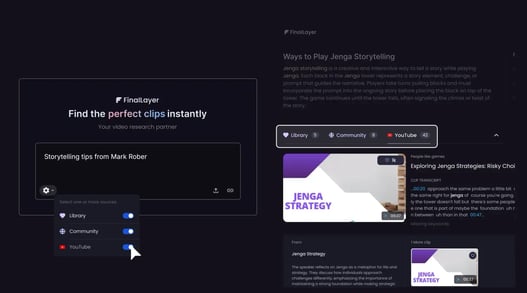 Source Videos from Multiple Platforms